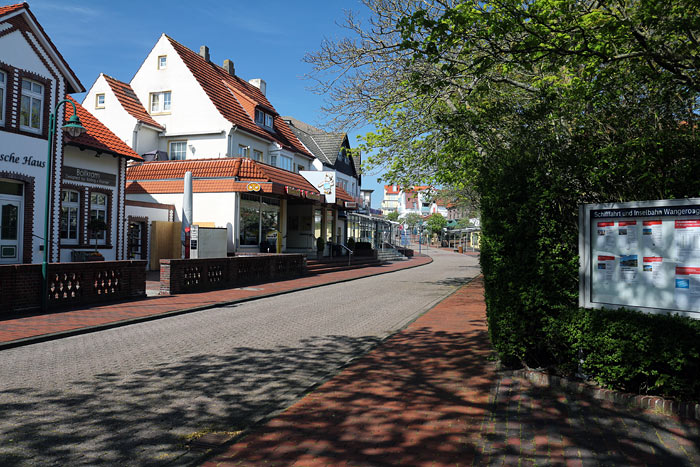 Zedeliusstra&szlig;e auf H&ouml;he des Rosengartens