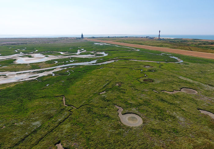 Westau&szlig;engroden mit Lagune