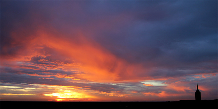 Sonnenaufgang auf Wangerooge