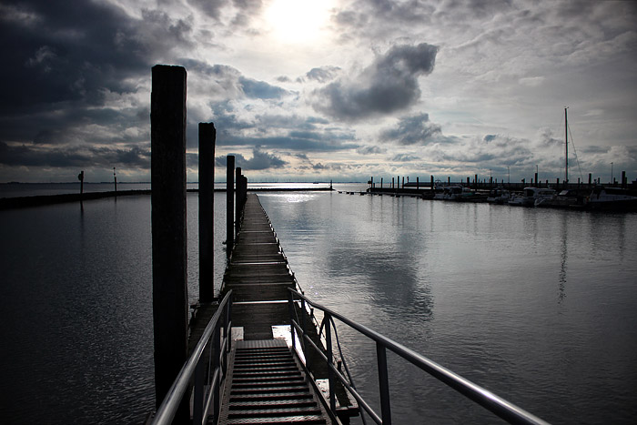 G&auml;stesteg am Yachthafen