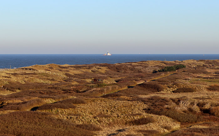 Nordd&uuml;nen vom Leuchtturm aus gesehen