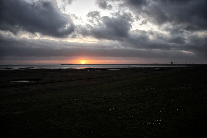 S&uuml;derheller am Abend
