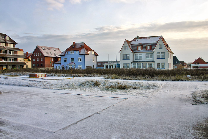 Verschneiter Cobigolf-Platz