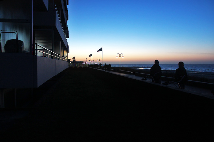 D&auml;mmerlicht an der Promenade