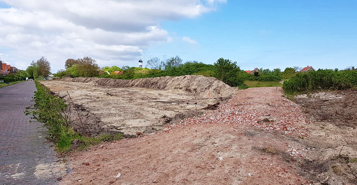 Baustra&szlig;e in den K&ouml;nigserbend&uuml;nen