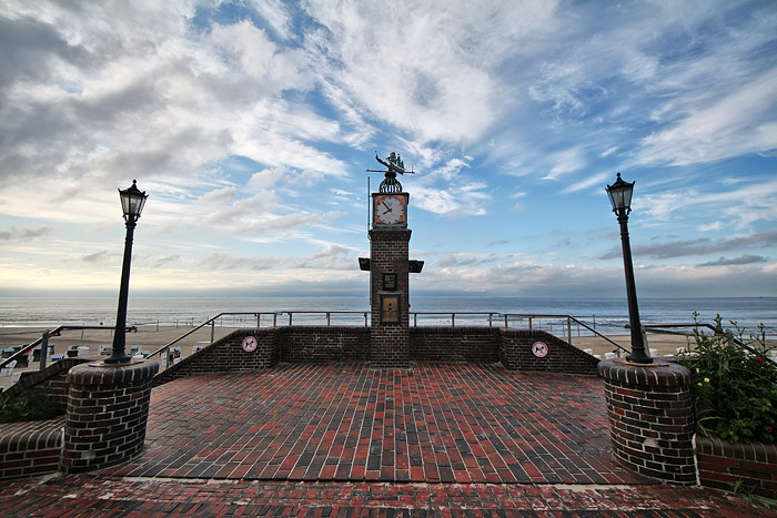 Wolkenstimmung an der Promenade