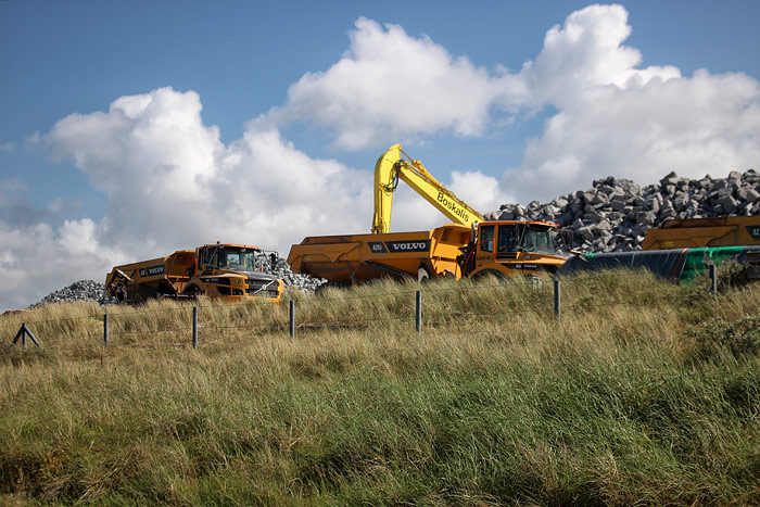 Bauarbeiten im Westen