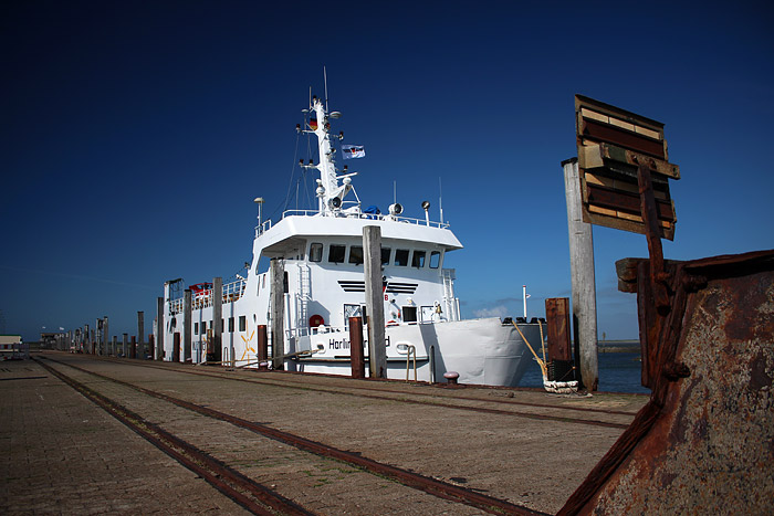 MS Harlingerland am Westanleger