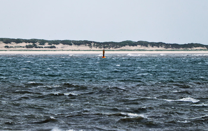 Kardinaltonne im Harle-Seegatt