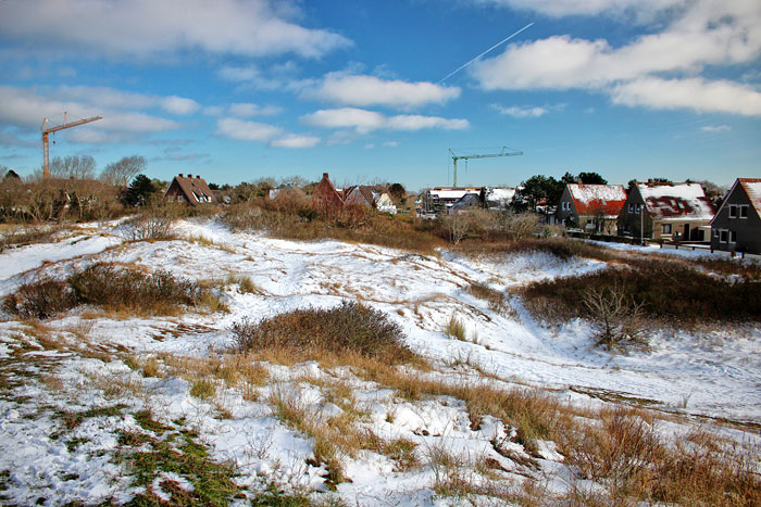 Verschneite K&ouml;nigserben-D&uuml;nen