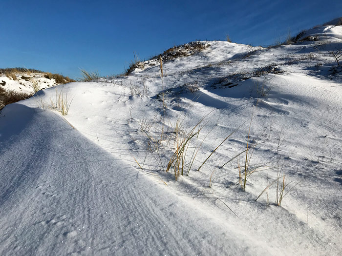 Verschneite Inseld&uuml;nen