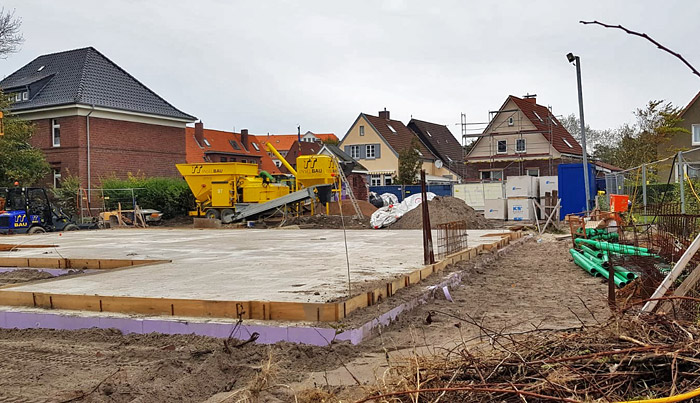 Kindergarten-Baustelle