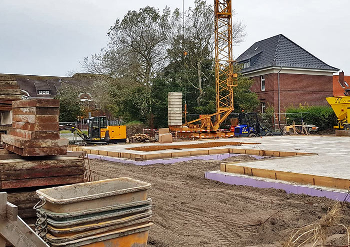 Kindergarten-Baustelle