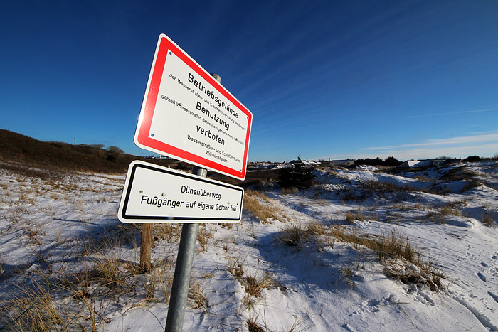 WSA-Schild an der &Uuml;berwegung