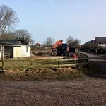 Siedlerstra&szlig;e und ehemaliges ADN-Geb&auml;ude