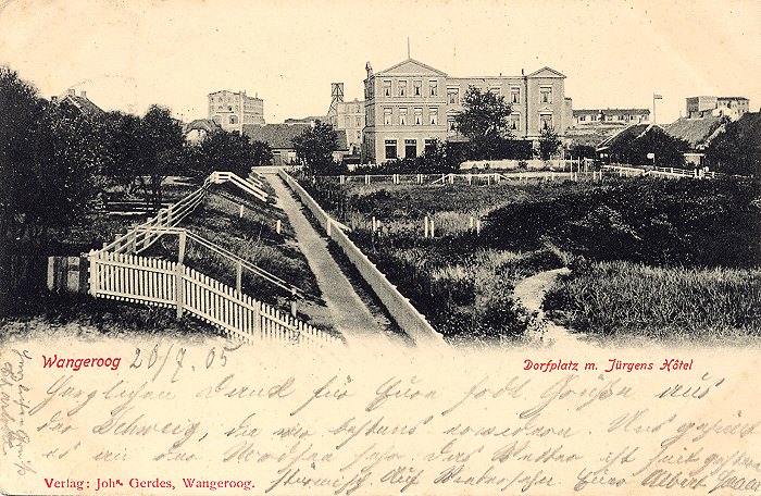 Dorfplatz mit J&uuml;rgens Hotel