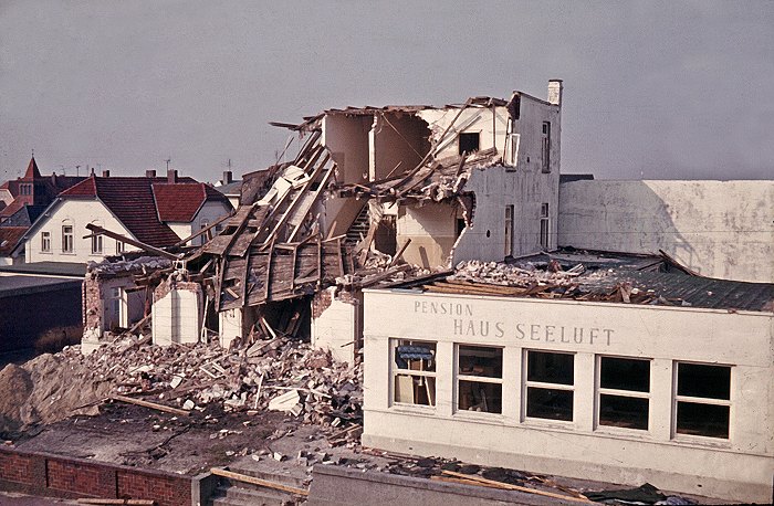 Abbruch von Pension Haus Seeluft
