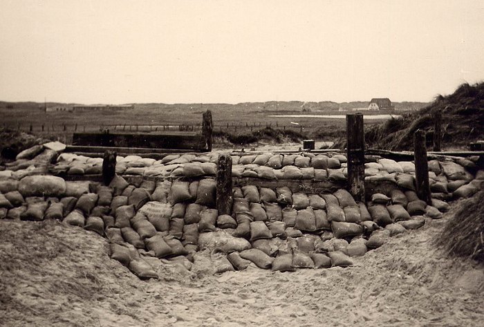 Sturmflut 1962. Bruchstelle im &raquo;Reichsdeich&laquo;