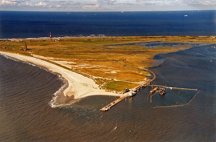 Luftbild vom Inselwesten