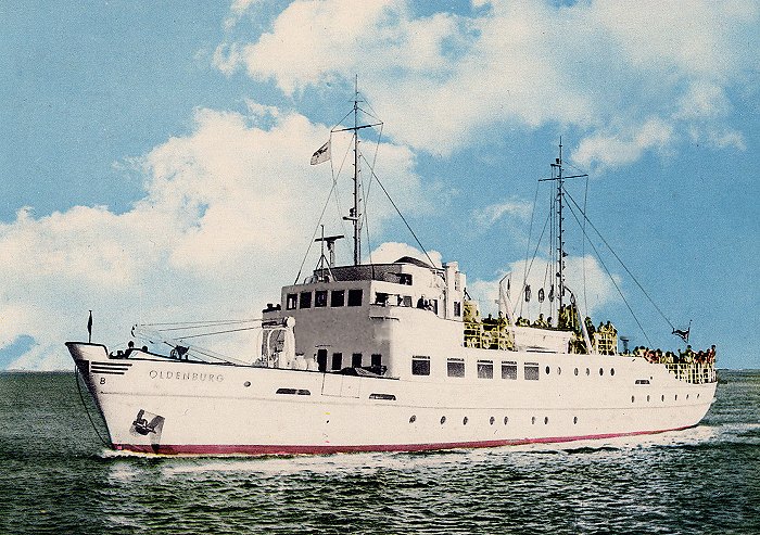 Die MS »Oldenburg«
