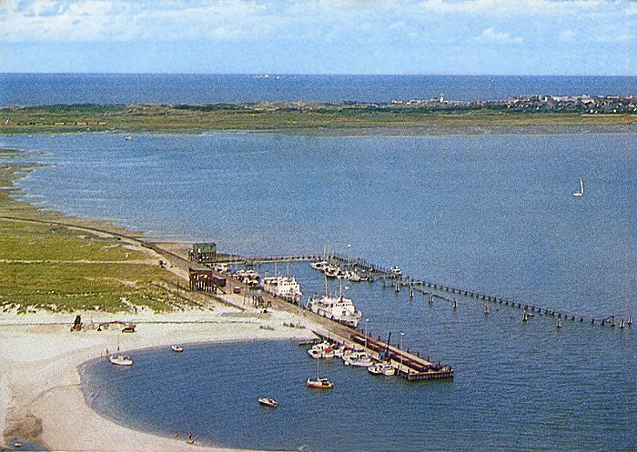 Luftaufnahme vom Westanleger