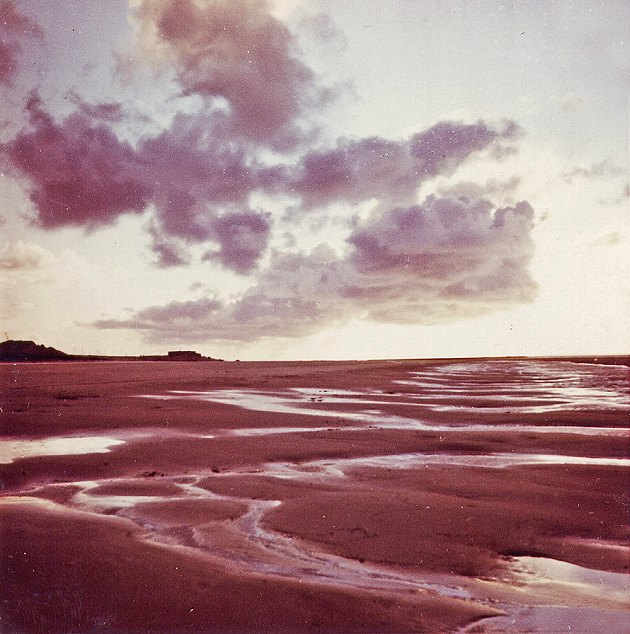 Strand im Abendlicht