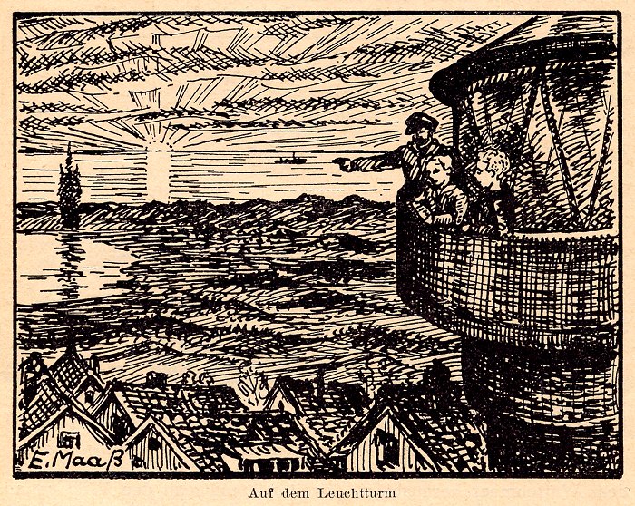 Auf dem Leuchtturm