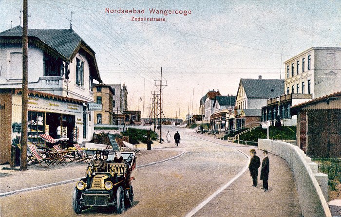 Zedeliusstraße mit Automobil