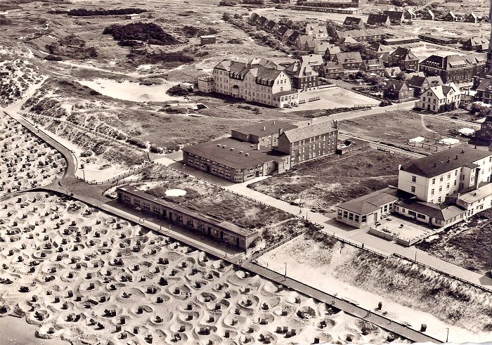 Luftbild vom &ouml;stlichen Inseldorf