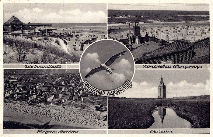 Mehrere Ansichten von Wangerooge