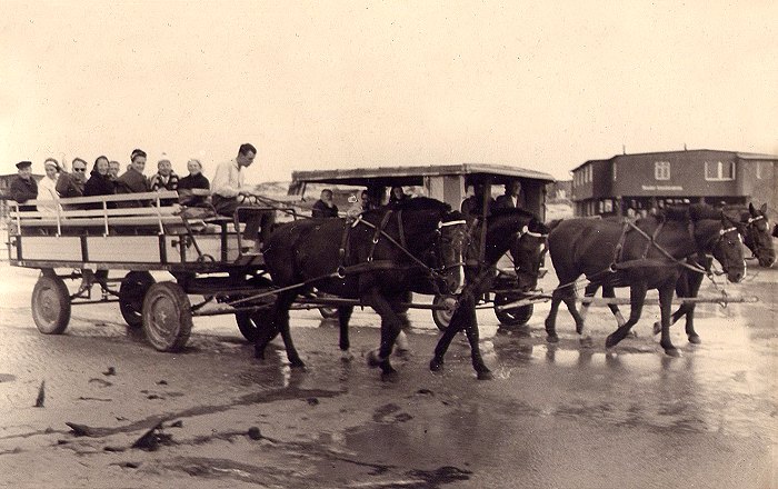 Planwagenfahrt zum Ostende