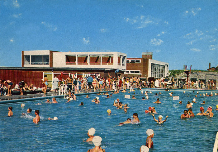 Das Freibad im Sommer