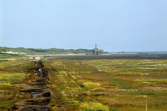 Blick vom Ostgrodendeich zum Ostende