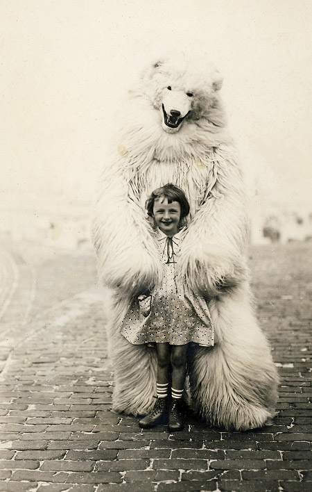 Eisb&auml;r im Sommer