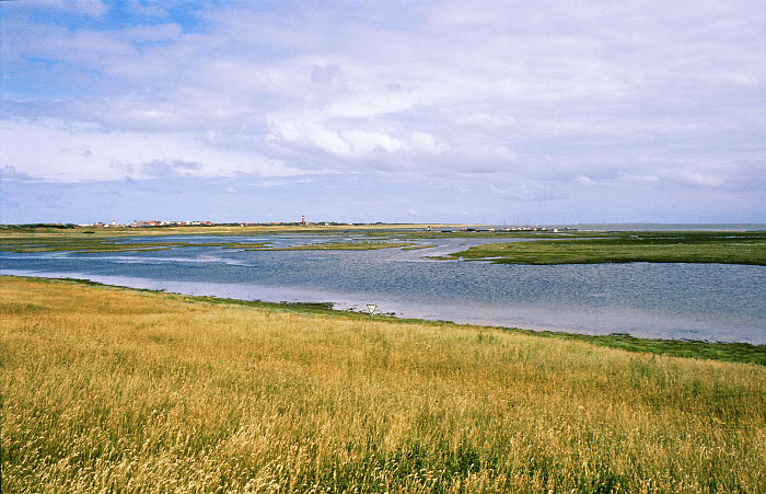 Lagune und Yachthafen