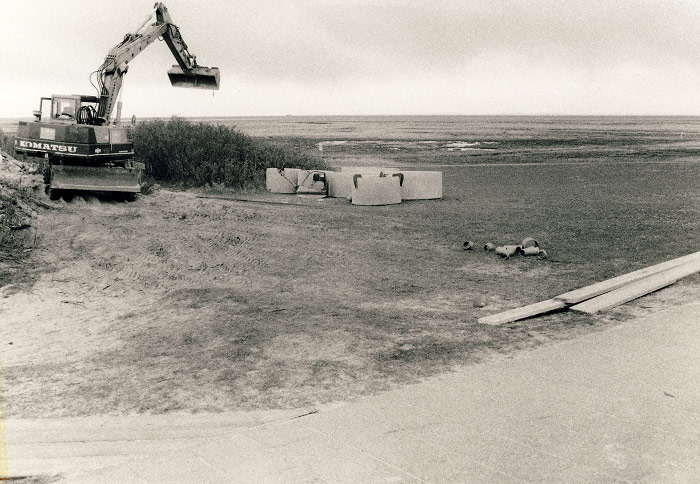 Neubau der Vogelw&auml;rterstation Ost