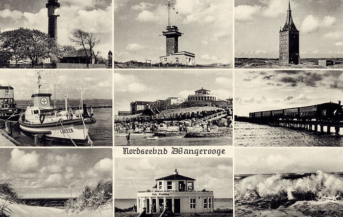 Mehrbildkarte mit neun Ansichten