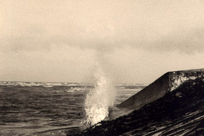 Brandung an der Westmauer