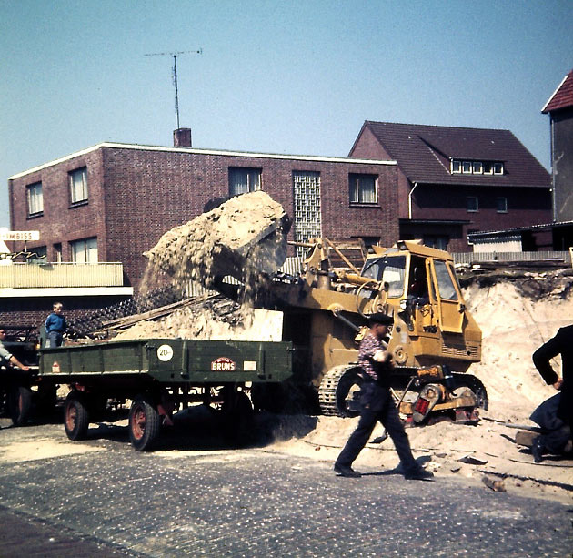 Bauarbeiten am Haus Seeluft