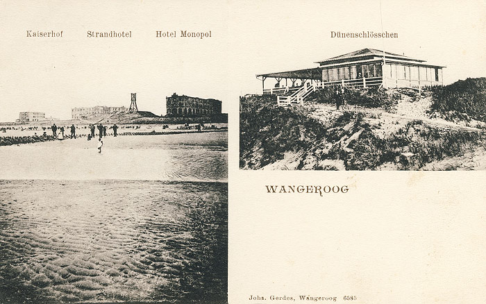 Hauptstrand und D&uuml;nenschl&ouml;&szlig;chen