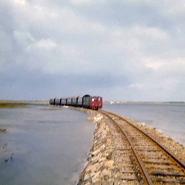 Inselbahn am Betriebsbahnhof Steindamm
