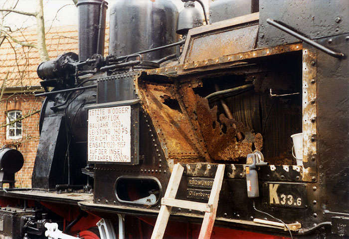 Aufarbeitung der Lok 99 211