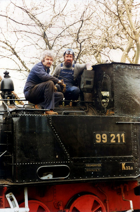 Aufarbeitung der Lok 99 211