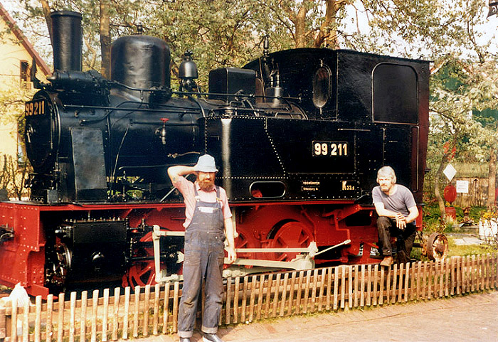 Aufarbeitung der Lok 99 211