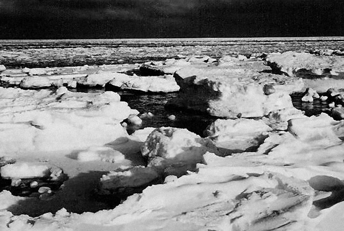 Eis bis zum Horizont