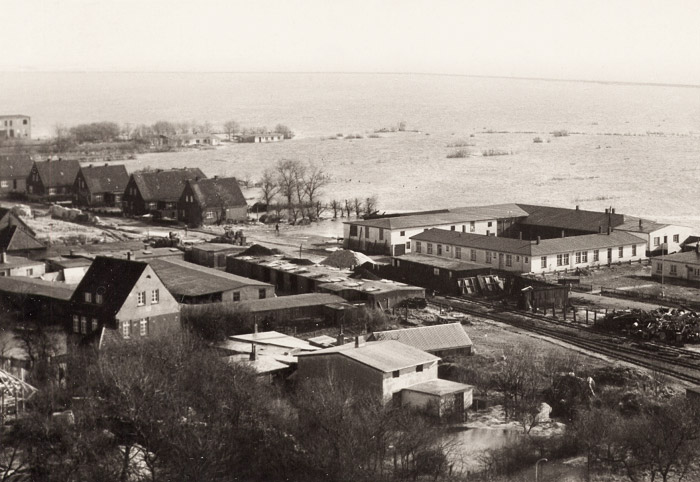 Dorf- und Ostgroden nach der Sturmflut