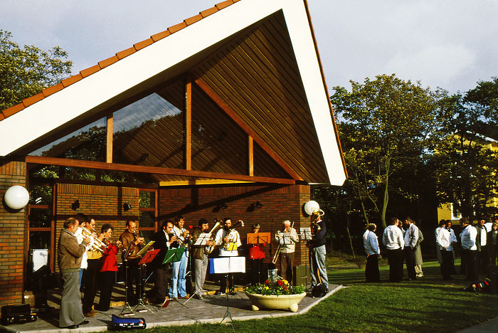 Blasmusik im Musikpavillon
