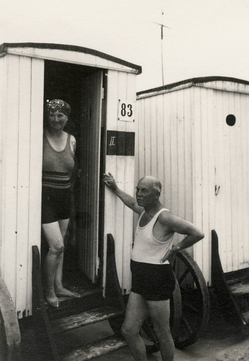 G&auml;ste an den Badekarren