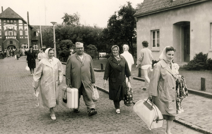 Kurz nach der Ankunft auf Wangerooge
