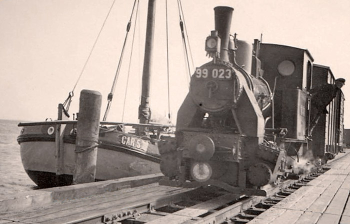 Lok 99&nbsp;023 am Anleger